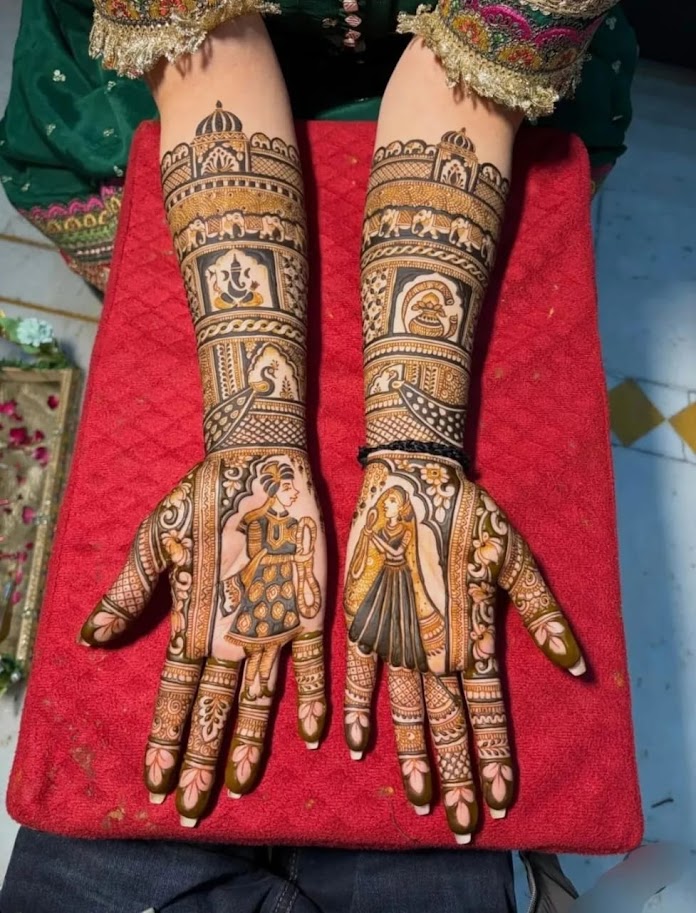 Mehendi Moment 8